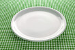 Photo: Empty plate on kitchen table Empty plate on kitchen table