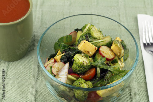 Photo: Healthy Mixed Salad Healthy Mixed Salad
