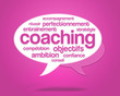 nuage de mots : coaching