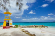 Lifeguard Tower On A Beach Wit...