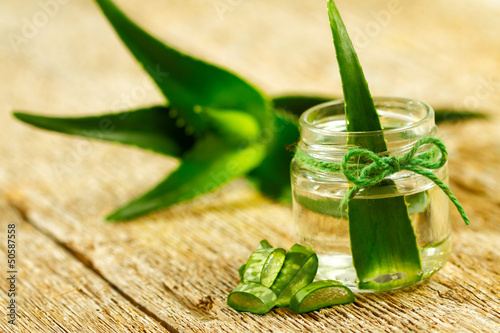Photo: Aloe vera gel Aloe vera gel
