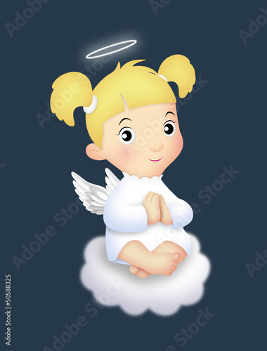 Illustration: Angel Girl Angel Girl