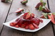 Portion of Strawberry Jello