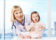 Photo: Pediatrician with baby Pediatrician with baby