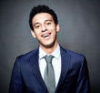 Business guy with braces