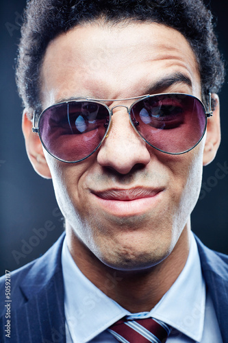 Photo: Business face Business face