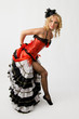 Cancan dancer