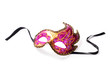 Carnival mask on a white background