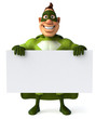 Green superhero