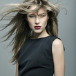 beautiful girl with perfect skin and developing hair