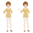 女性/ポーズ