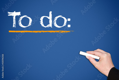Illustration: To do - Business Concept To do - Business Concept