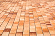 red cobblestone sidewalk blurred degraded