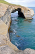 Photo: Tunnel beach at Otago Peninsula, New Zealand Tunnel beach at Otago Peninsula, New Zealand