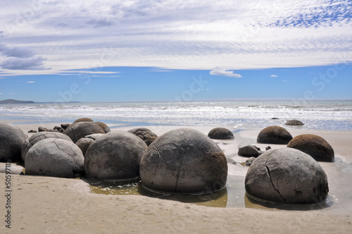 Photo: Moeraki Boulders, New Zealand Moeraki Boulders, New Zealand