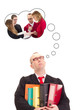 Lawyer with a lot of work