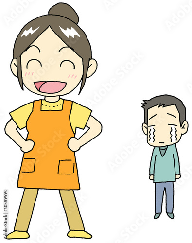 Illustration: かかあ天下 かかあ天下