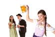 Gruppe in Tracht