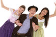 Gruppe in Tracht