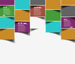 Modern banner design