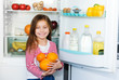 girl with carrots