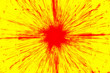 Red and yellow grunge explosion