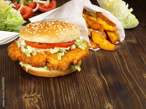 Photo: Chicken Burger Chicken Burger