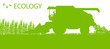 Agricultural combine harvester seasonal farming landscape ecolog