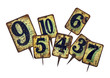 metal numbers