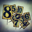 vintage metal price tags