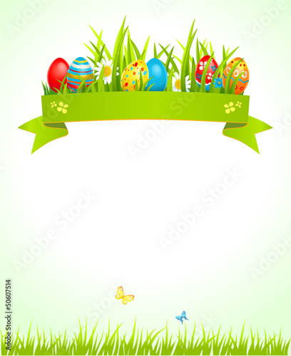 Vector: Festive Easter background Festive Easter background