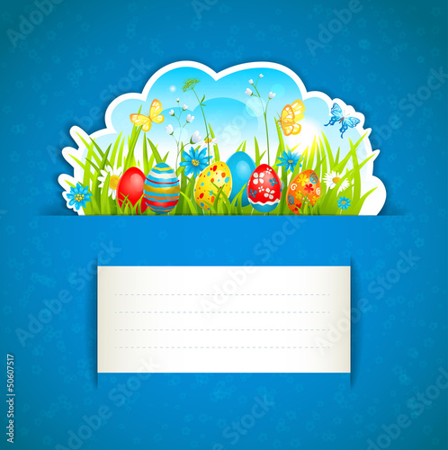 Vector: Easter background Easter background