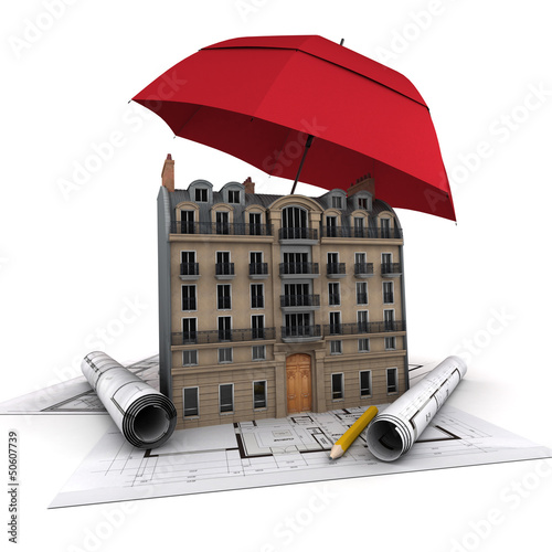 Illustration: Construction project protection Construction project protection