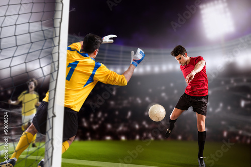 Photo: soccer game soccer game
