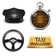Vector taxi icons