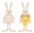 Vector: Vector of cute bunny for Easter's design. Vector of cute bunny for Easter's design.