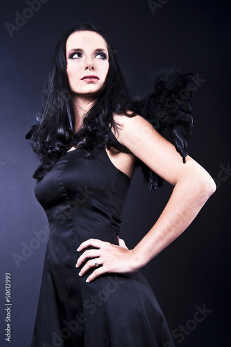 Photo: Black angel Black angel