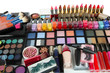 Lot Of Different Cosmetics Iso...