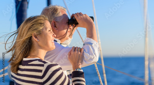 Photo: Happy Mature Couple On Vacation Happy Mature Couple On Vacation