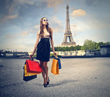 shopping in Paris