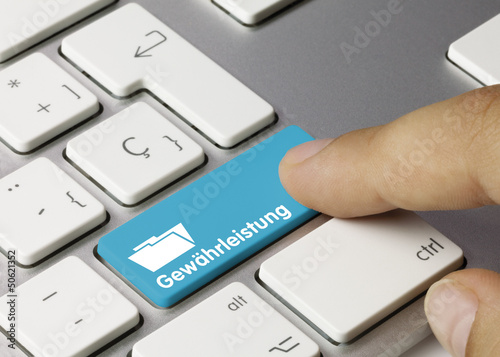 Photo: Gewährleistung Tastatur Finger Gewährleistung Tastatur Finger
