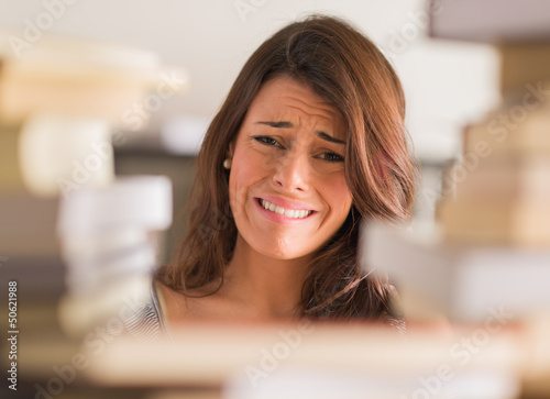 Photo: Portrait Of Unhappy Woman Portrait Of Unhappy Woman