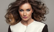Photo: vogue style portrait of beautiful delicate woman vogue style portrait of beautiful delicate woman
