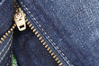 Jeans Zipper - Closeup
