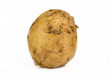 Potato isolated on white background.High-resolution photography