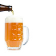 Bier einschenken