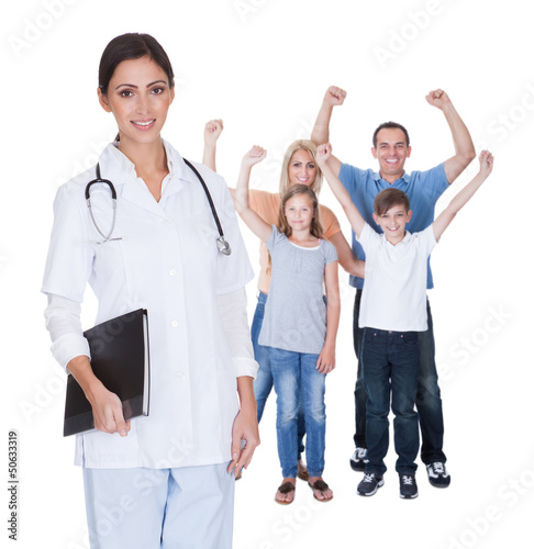 Photo: Portrait Of Young Family Doctor Portrait Of Young Family Doctor