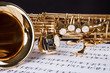 Trumpet And Musical Note