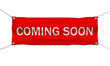 Illustration: Coming Soon message banner 3d illustration isolated Coming Soon message banner 3d illustration isolated