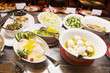 Breakfast serving